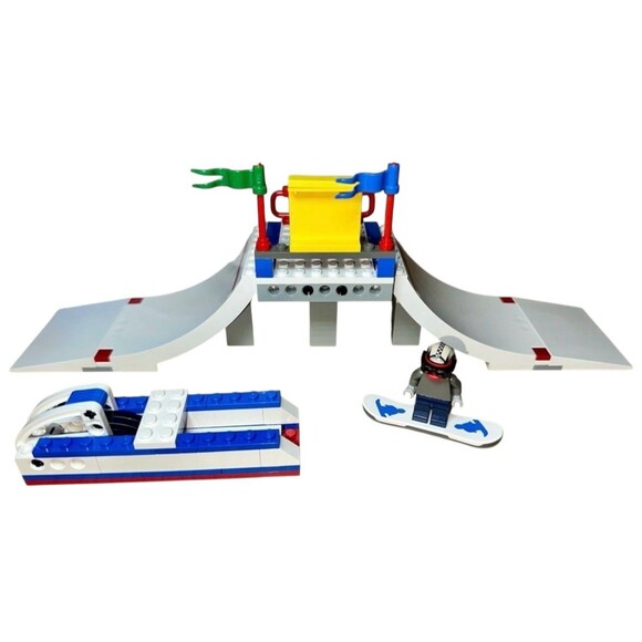 LEGO SPORTS 3536 Gravity Games "SNOWBOARD BIG AIR COMP" Vintage 2003 - Picture 5 of 7